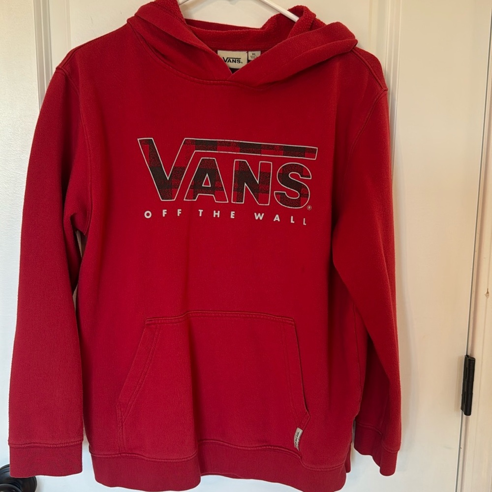 Vans sweatshirt, hoodie, youth, extra large
